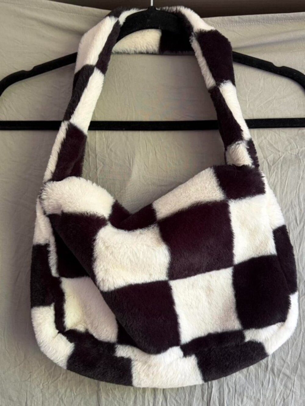 y2k Checkered Shoulder Bag perfect for summer